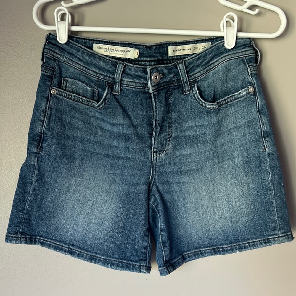 ANTHROPOLOGIE PILCRO AND THE LETTERPRESS Women’s Slim Boyfriend Shorts